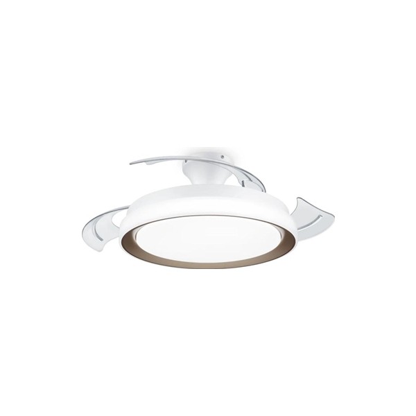 Philips ventilador techo luz bliss dc 28w gold